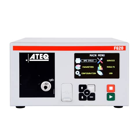 F620 leak test instrument for industrial quality control